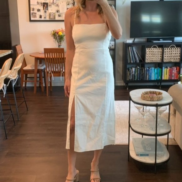 NWT ASTR Women's Brayden Strappy Back Midi Dress - Picture 10 of 10